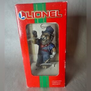 Lionel Porcelain 2nd Edtn Collectors Christmas Ornament 37-614 LENNY THE LION